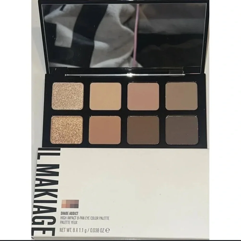 **New** Il Makiage High Impact 8-Pan Color Palette Shade Addict - Picture 6 of 14
